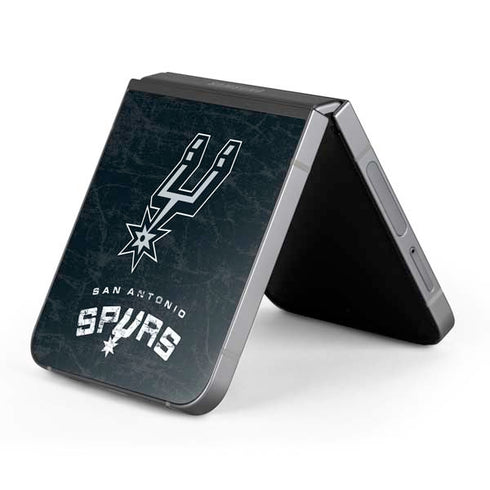 NBA San Antonio Spurs Secondary Logo Galaxy Z Flip6 Skin